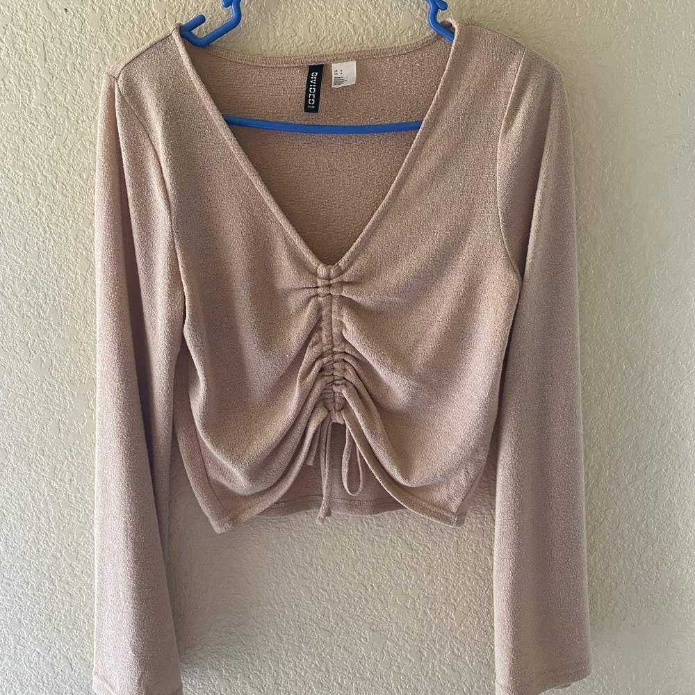 H&M beige top